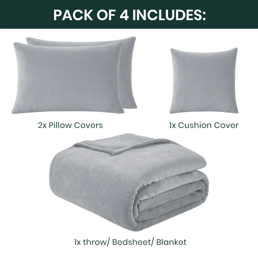 All-Season Cozy Fleece Set – Ash - Image 6
