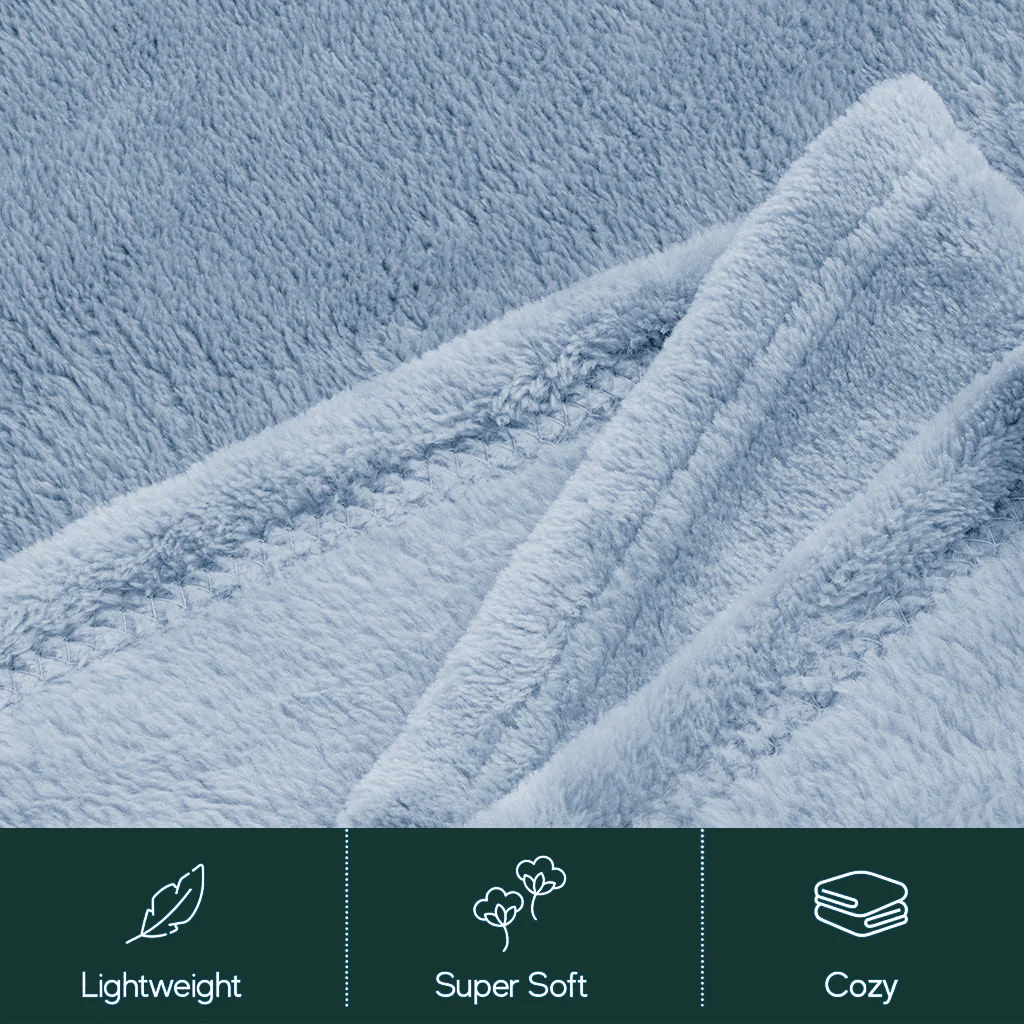 All-Season Cozy Fleece Set – Light Blue - Image 5