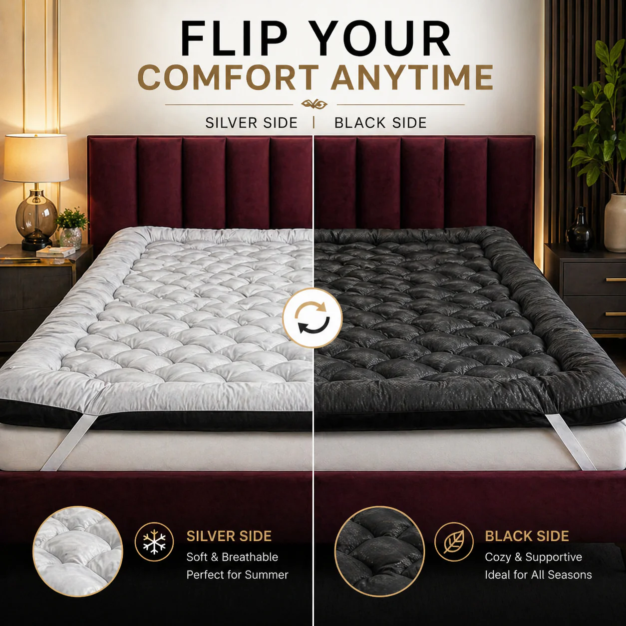 Mattress Topper - 60% OFF