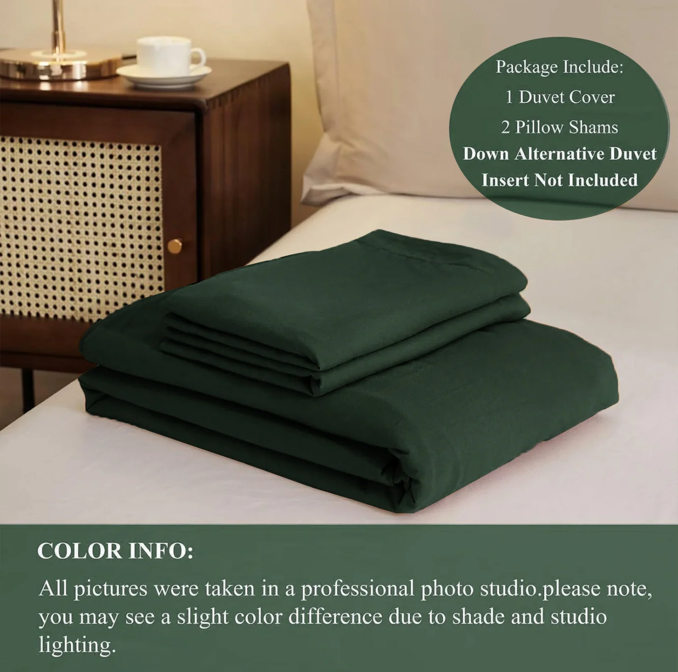 Emerald Duvet Cover Set - Image 5
