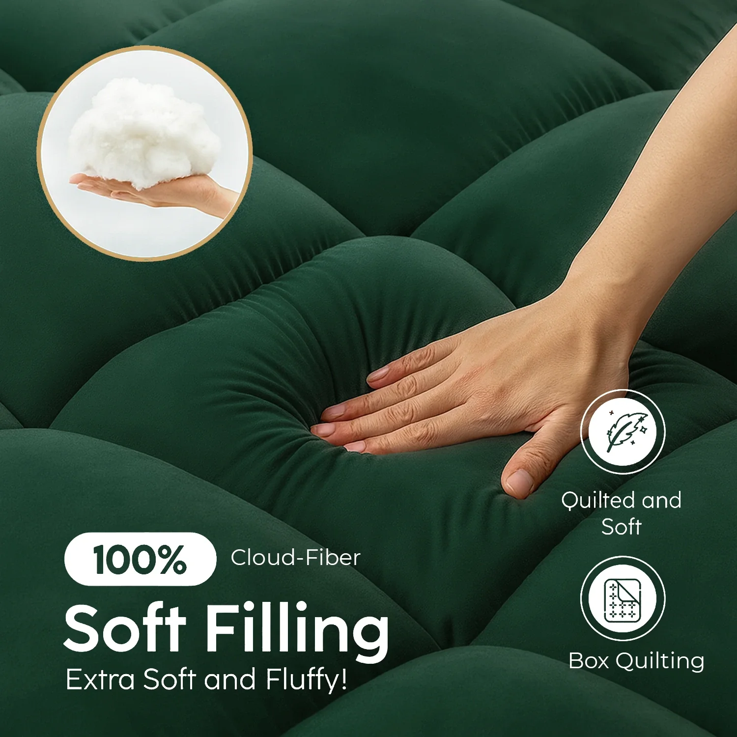 Emerald Mattress Topper - Image 4