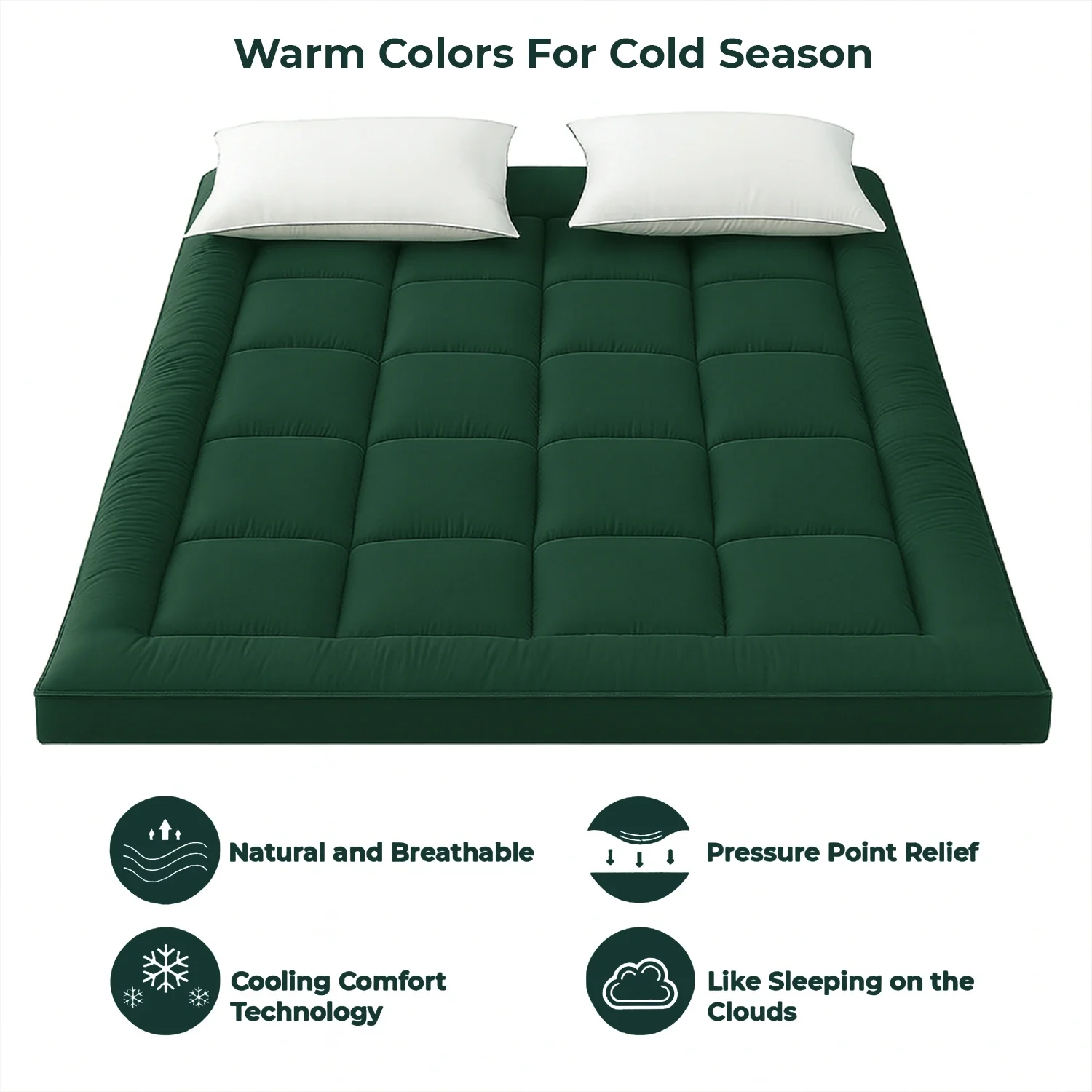 Emerald Mattress Topper - Image 7