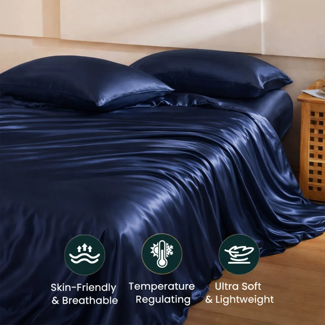 Premium Luxe Silk Duver Cover Set- 3pcs - Image 10