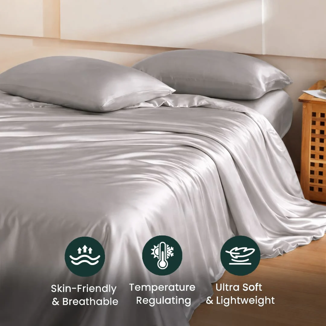 Premium Luxe Silk Duver Cover Set- 3pcs - Image 14