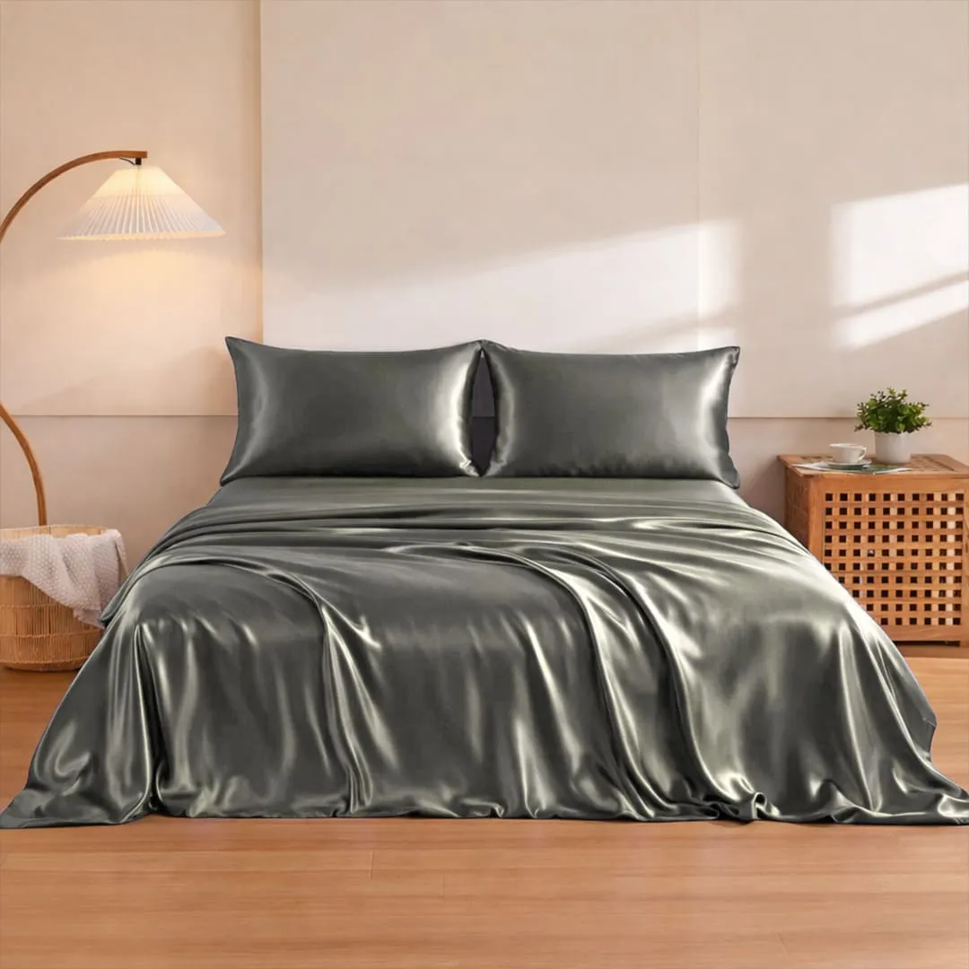 Premium Luxe Silk Duver Cover Set- 3pcs - Image 21