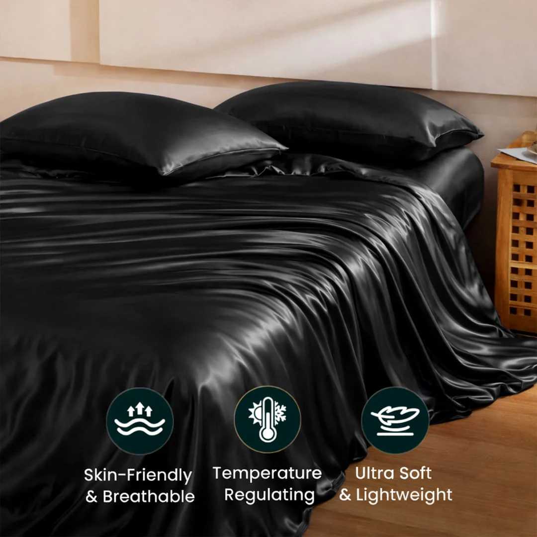 Premium Luxe Silk Duver Cover Set- 3pcs - Image 6