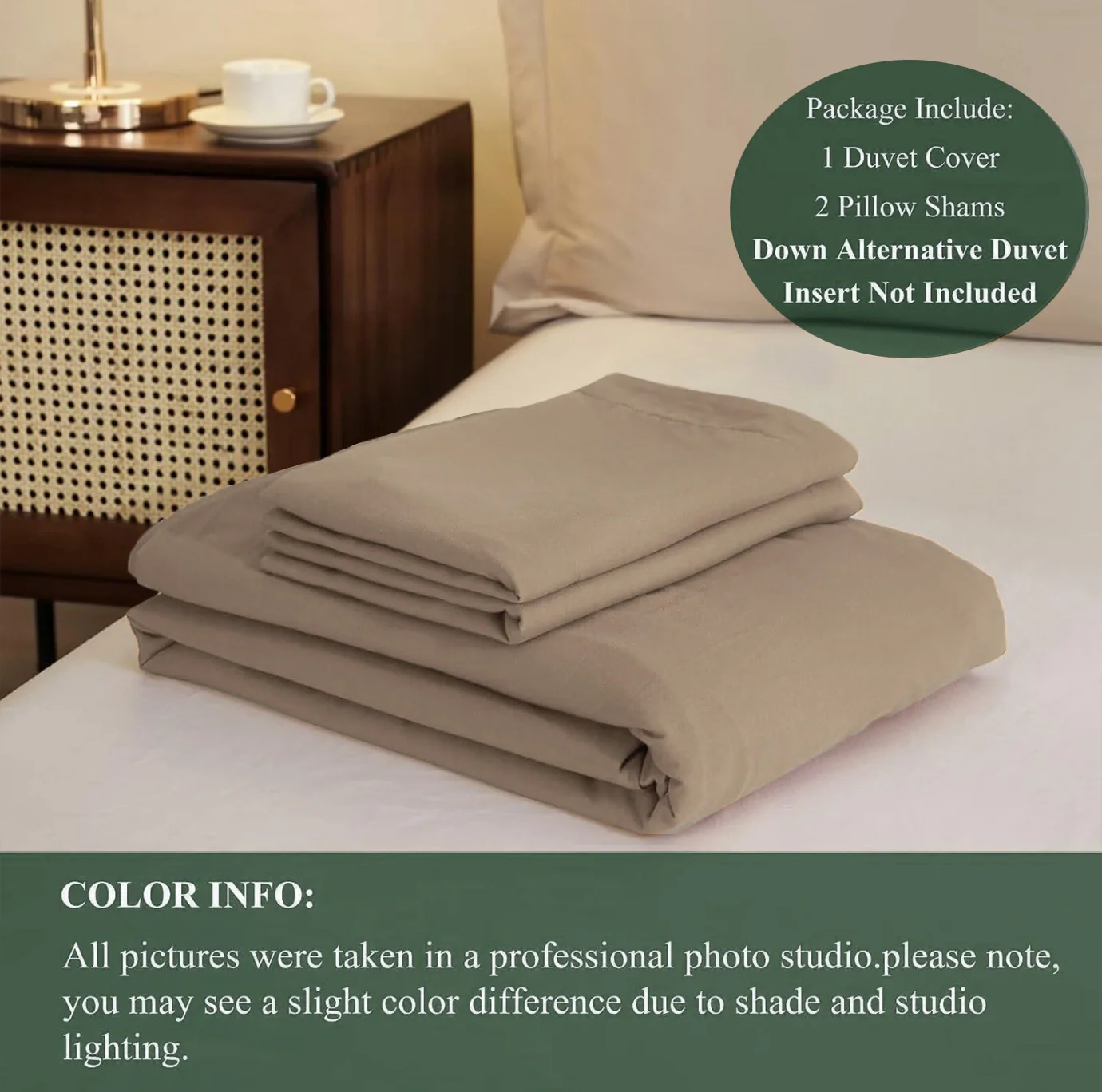 Cocoa Nest Duvet Cover Set - Image 5