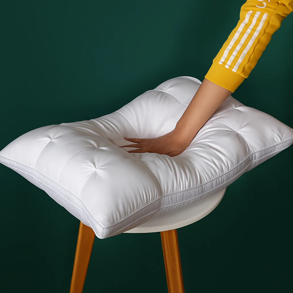 Handmade Pintuck Filled Pillow - Image 5