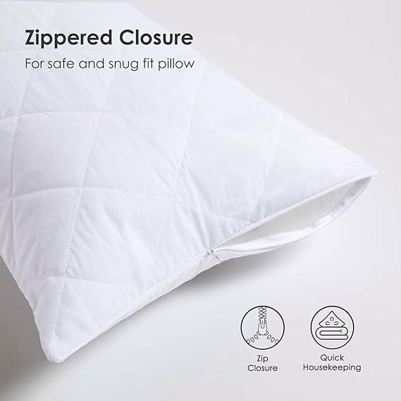 Quilted Pillow Protector - Image 3