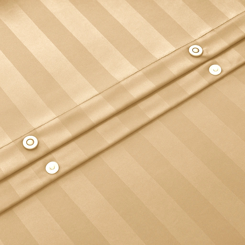 Taupe Stripes Duvet Cover Set 6PCS - Image 4