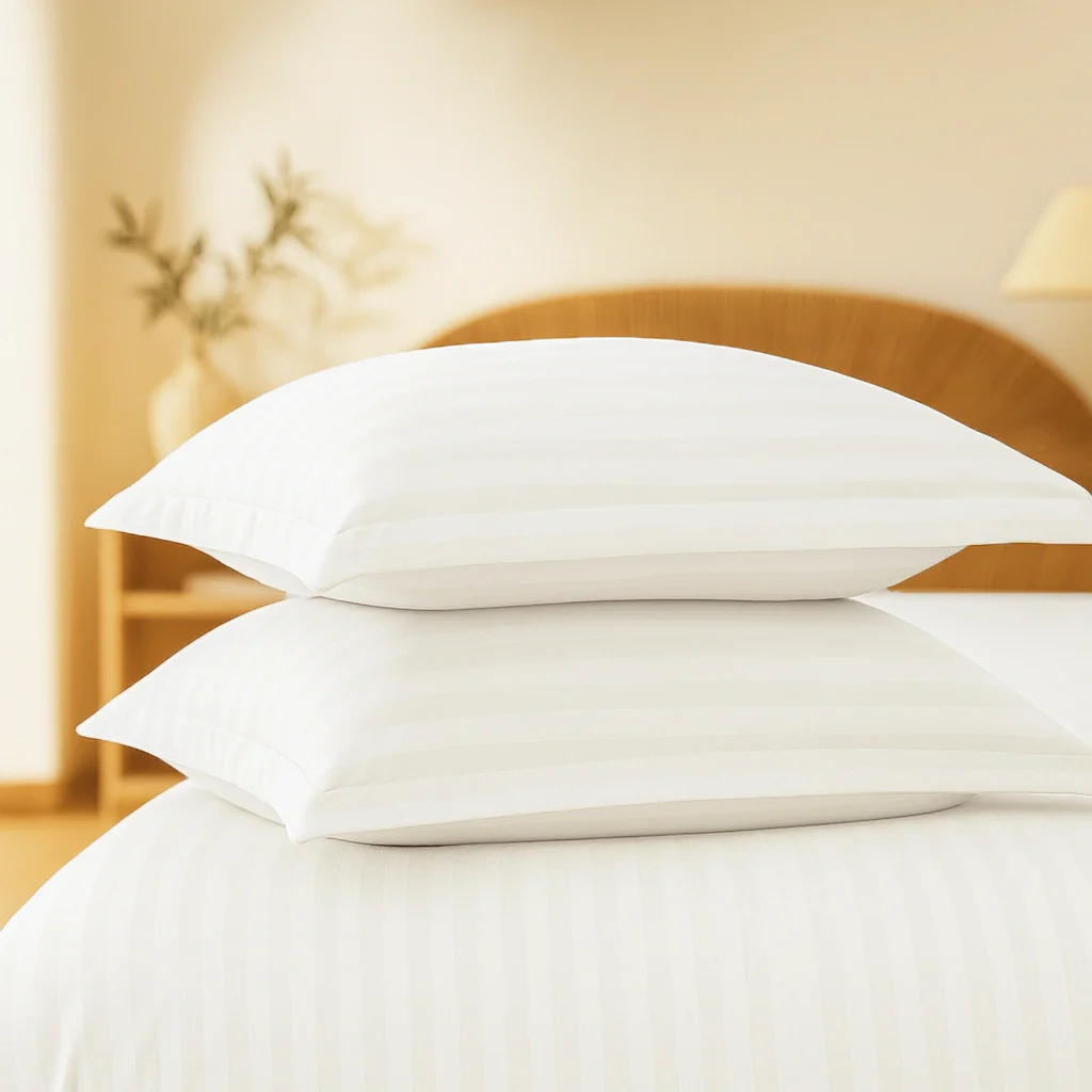 White Stripes Duvet Cover Set 6PCS - Image 3