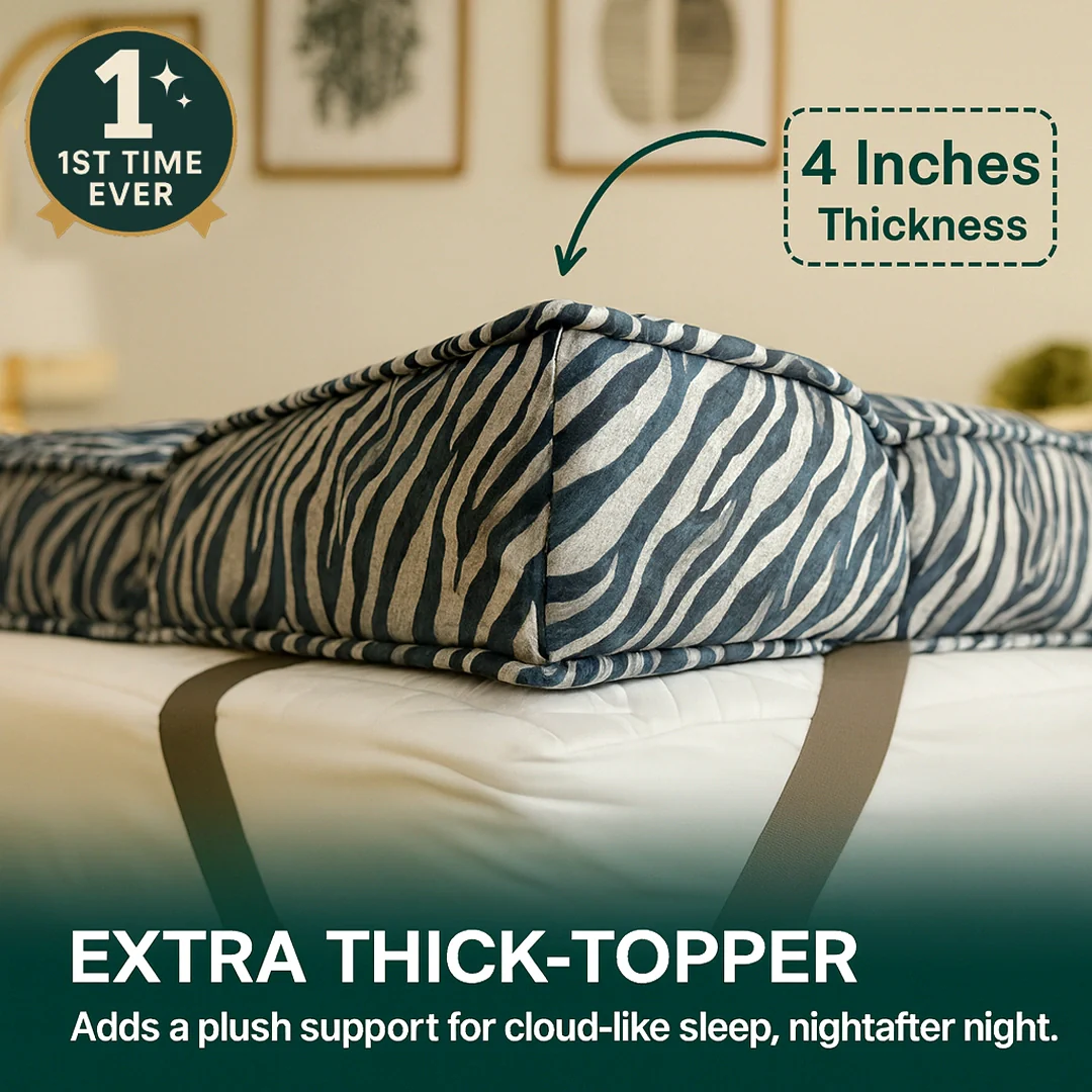 Zebra Mattress Topper - Image 3